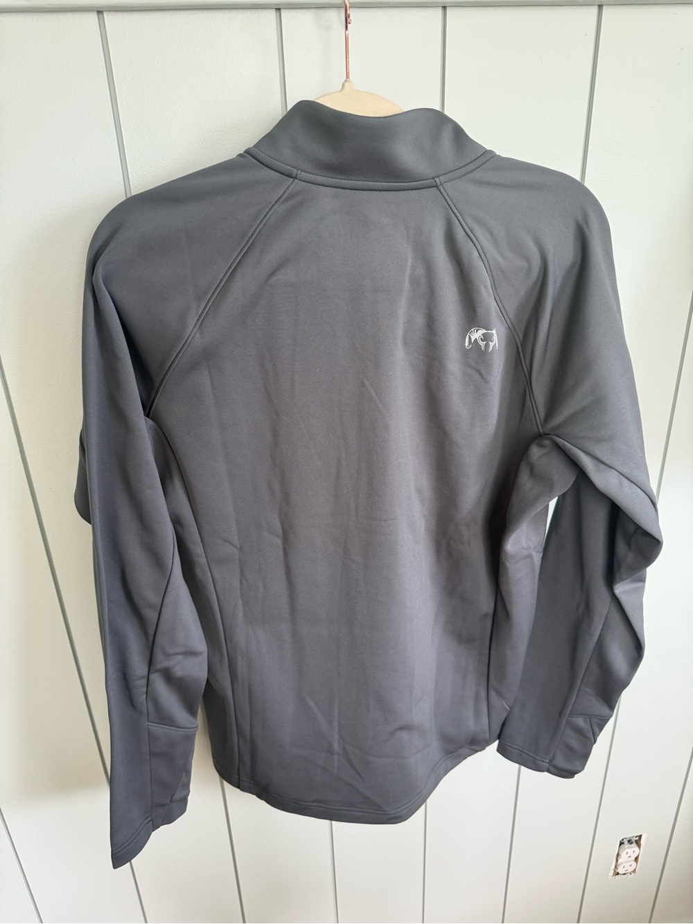 New KUIU Strongfleece 190 Gray Quarter-Zip Pull-Over Size M - Picture 8 of 11